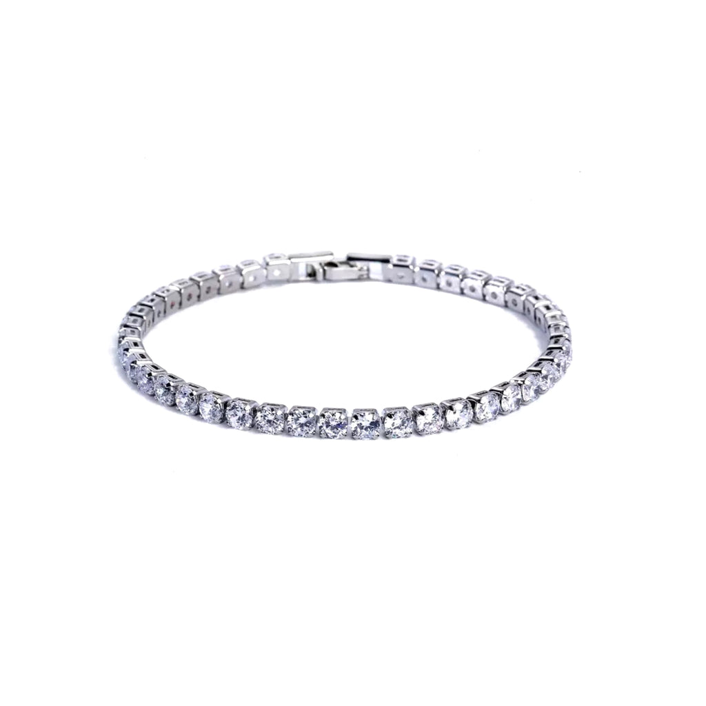 Silver 3mm Tennis Bracelet